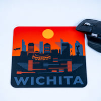 Image 1 of Mousepad [Wichita Skyline]
