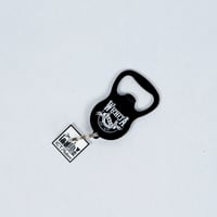 Image 1 of Bottle Opener Keychain [Black Metal]