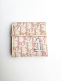 Image 1 of Christian Dior Pink Trotter Oblique Small Wallet (2004)