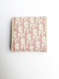 Image 4 of Christian Dior Pink Trotter Oblique Small Wallet (2004)