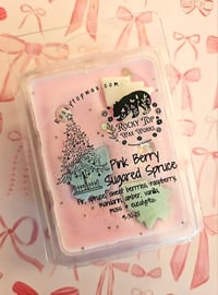 Image 2 of Pink Berry Sugared Spruce - A Rockytop Wax Works exclusive custom houseblend fragrance 