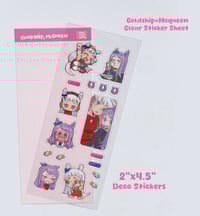 Image 2 of Goldship+Mcqueen Sticker Sheet