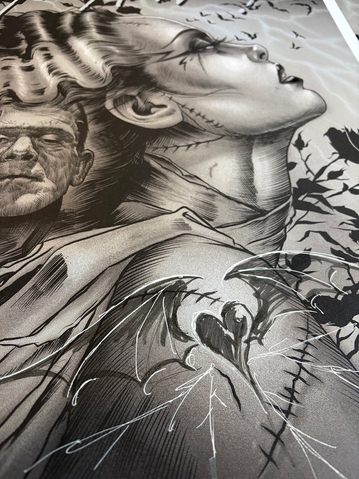 F4D Studios — She's Alive - Bride of Frankenstien Prints