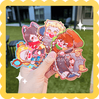 Image 1 of dungeon meshi silly ✨waterproof vinyl sticker