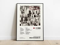Image 1 of The Rolling Stones - Exile on Main St. Music Album Cover Poster