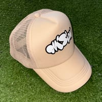 Image 1 of Dvision Retro Trucker Cap (Beige)