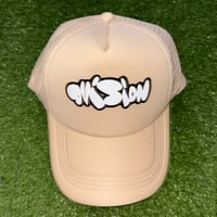 Image 2 of Dvision Retro Trucker Cap (Beige)