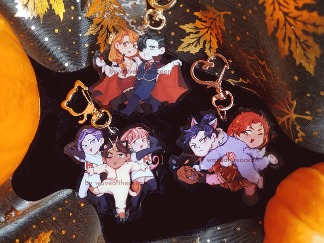 FE3H Halloween Charms and Standees