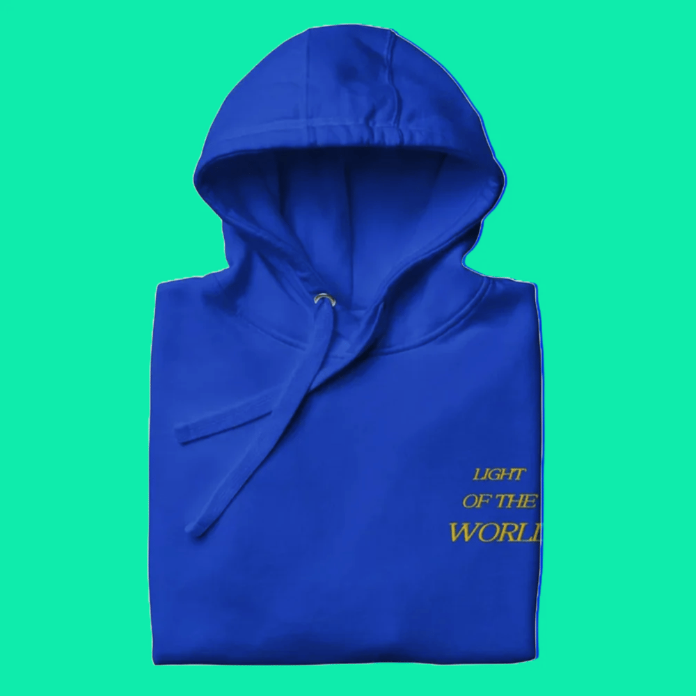 Image of "LIGHT OF THE WORLD" Unisex Hoodie