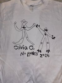 Image 2 of White No Bones 2024 T-Shirt