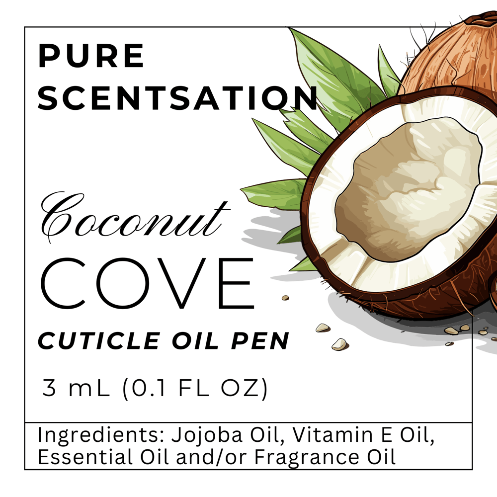 Image of Coconut Cove™ Scented Cuticle Oil Pen
