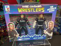 Image 1 of **IN STOCK** MATT & JEFF HARDY BONE CRUSHING WRESTLERS SERIES 2 VARIANT FIGURES SET BY FC TOYS