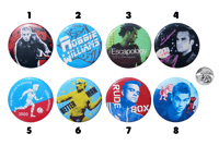 Image 2 of Robbie Williams 2.25" Buttons Vol. 2 (PRE-ORDER)