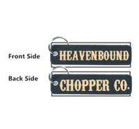 Image 1 of HEAVENBOUND CHOPPER CO. KEYCHAIN