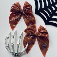 Image 1 of Metallic Webs Bow