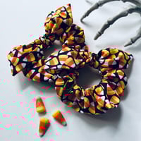 Candy Corn Scrunchie