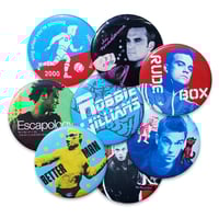 Image 1 of Robbie Williams 2.25" Buttons Vol. 2 (PRE-ORDER)