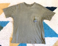 Image 1 of Kapital Japan green flag t-shirt, size M
