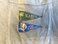 Image 3 of Kapital Japan green flag t-shirt, size M