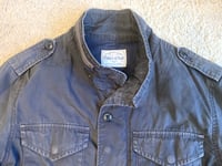 Image 2 of Studio d’Artisan 2015aw paraffin coated M65 jacket, size 40 (M/L)