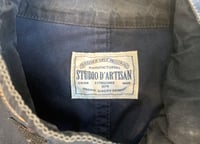 Image 3 of Studio d’Artisan 2015aw paraffin coated M65 jacket, size 40 (M/L)