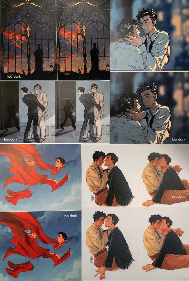 DISCOUNTED B-Grade Super+Bat Prints