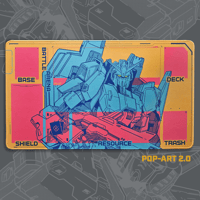 Image 1 of 'Zeta' Robot - TCG Playmat