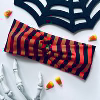 Halloween Stripes Headwrap