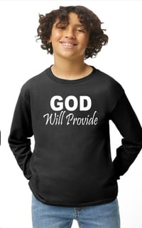 GOD Will Provide - Youth Long Sleeve T-Shirt (Unisex)