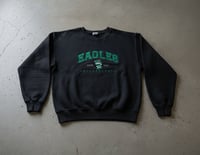 Image 1 of Eagles embroidered crewneck 