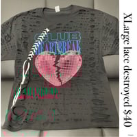 Xlarge Heartbreaker lace destroyed