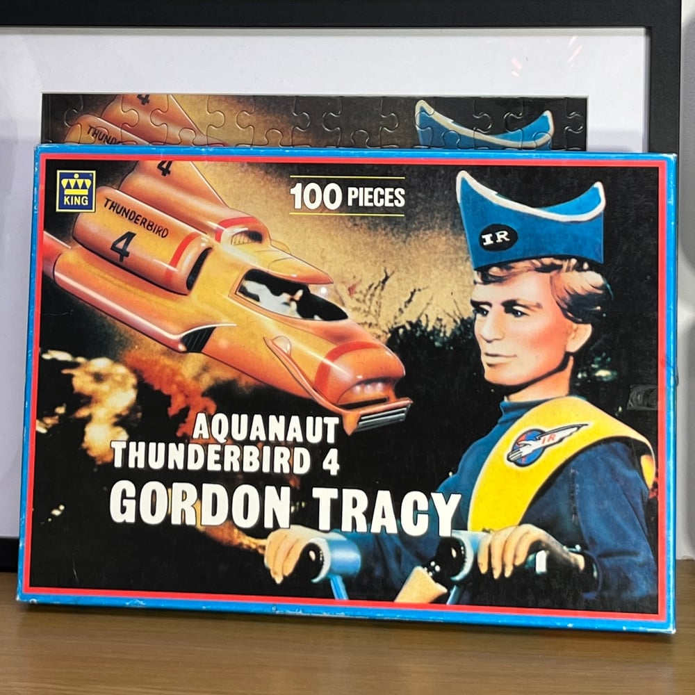 Thunderbirds - Gordon Tracy and Thunderbird 4, 100-piece Jigsaw by King, 1993