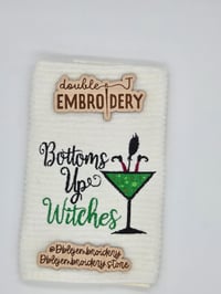 Image 1 of Bottoms up witches-hand towel