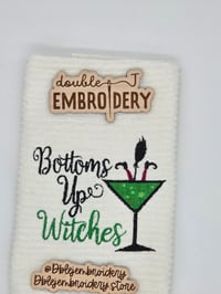 Image 3 of Bottoms up witches-hand towel