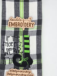 Image 1 of If the shoe fits wear it-hand towel