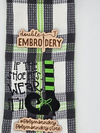 Image 3 of If the shoe fits wear it-hand towel