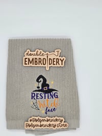 Image 4 of Resting witch face-hand towel