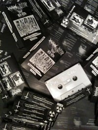 Image 2 of 666 Motosierras / Invierno Nuclear / Bio Terror - Alcohol, Caos y Muerte (Cassette) 