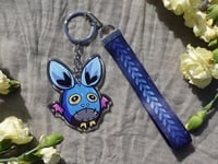 Image 5 of Hades Battie keychain and lanyard keychain