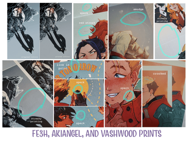 DISCOUNTED B-Grade Prints (HQ!!, CSM, 3gun, FE3H)