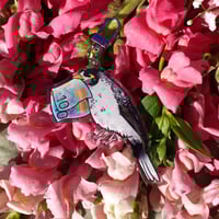Image 3 of Noisy Miner Keychain/Lanyard keychain