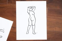 Image 3 of Bea York Line Art Print