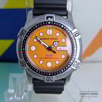 Image 3 of 1989 Alba/Seiko Aqua Gear Orange Dial Quartz Dive Watch (V346-7a00)