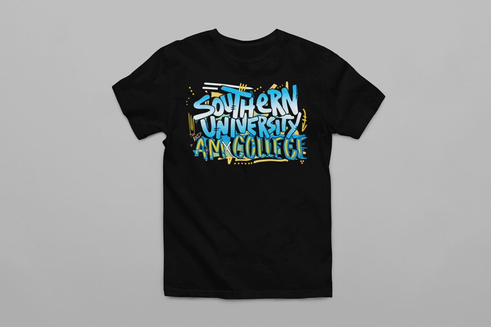 SOUTHERN UNIVERSITY GRAFFITI TEE