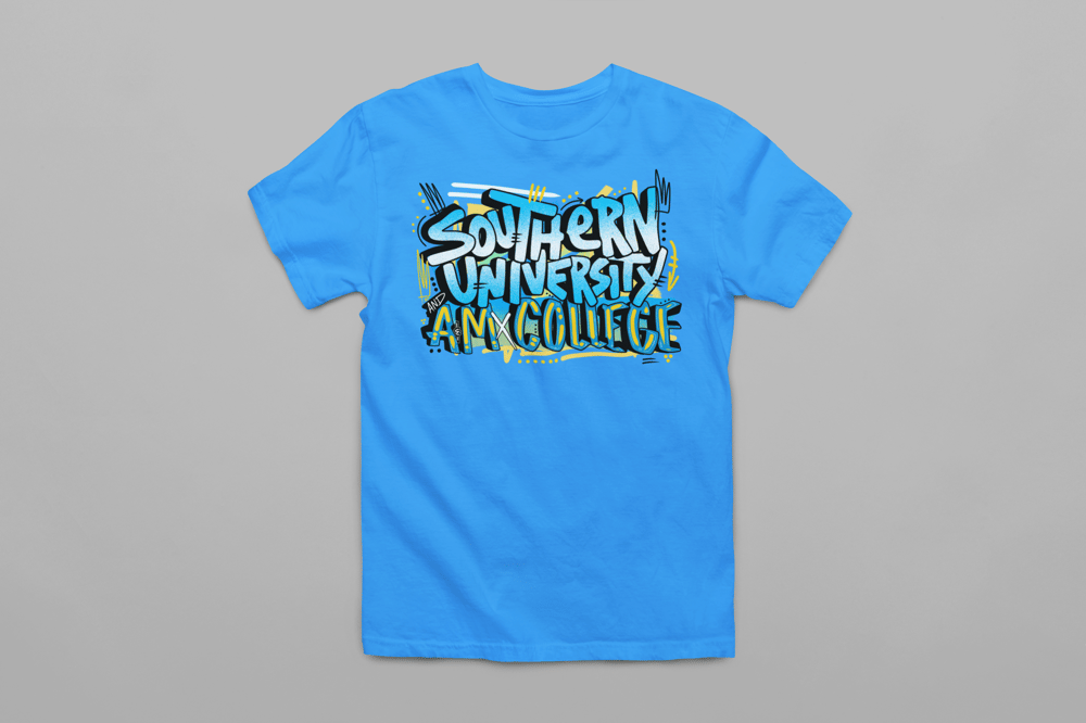 SOUTHERN UNIVERSITY GRAFFITI TEE