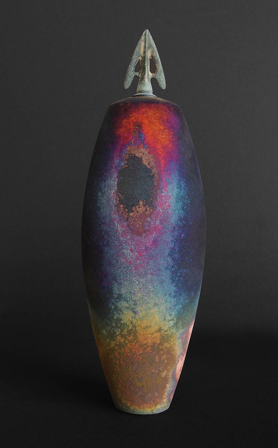 Image of Andrew Niblett - Ruku Jar With Viking Arrowhead