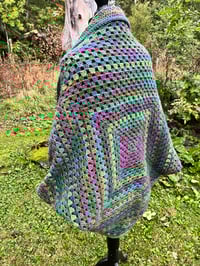 Image 3 of Wild Heathers  Crocheted Cocoon Cardigan 
