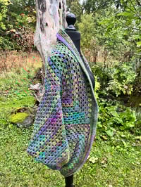 Image 5 of Wild Heathers  Crocheted Cocoon Cardigan 