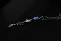 Image 1 of Dreaming in Blue Silver Sea Glass Necklace