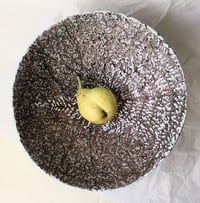 Image 6 of Rustic Papier-Mâché Bowl with Fern Imprint and Four Legs – Handmade Art